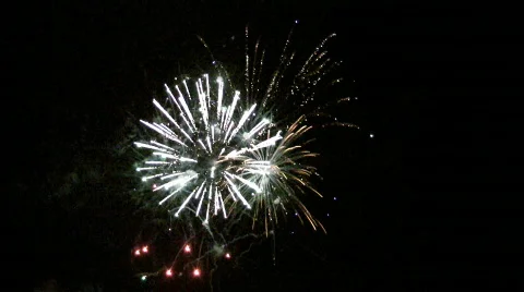 Great Fireworks 库存影片 373842