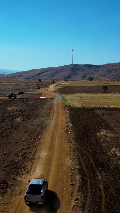 Great Flight Over Highway Spectacular Scenery Vertical Video Stock Footage 334882232