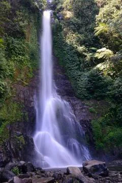 Great Gitgit Waterfall Central Bali Bali Indonesia Asia Stock-Fotos