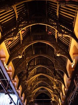 Great Hall Ceiling Set Stock Photos