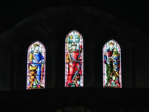 The Great Hall, windows Stock Photos
