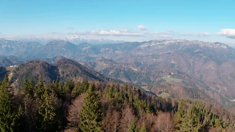 Great high mountains background landscape area Stock Footage 98904039