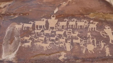 Great Hunt Panel, Utah Stock Footage 191054665