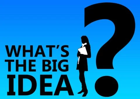 Great idea Illustrazione stock