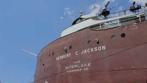 Great Lakes Freighter 動画素材 75873804