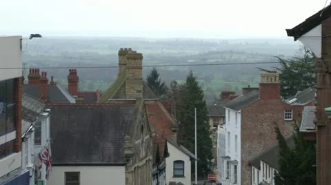 Great Malvern View Stock-Footage 11522568