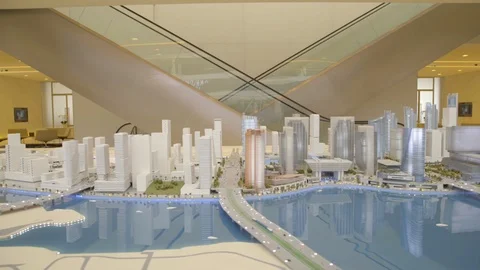 A great model of the city 動画素材 94640651
