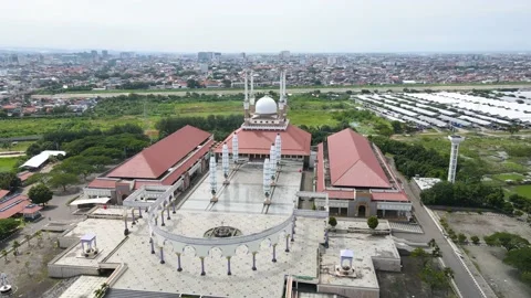 Great Mosque in Central Java, Indonesia Stock Footage 147248581