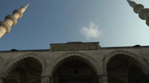 Great mosque in istanbul Stock Footage 170434396