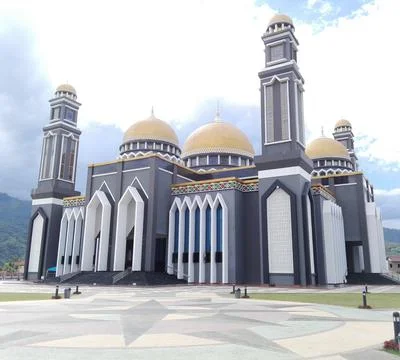 Great Mosque of Kutacane Stock Photos