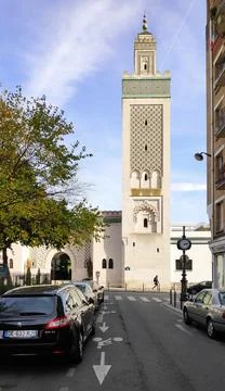 The Great Mosque of Paris Foto stock