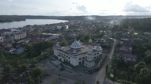 Great Mosque of Sanggau Borneo 库存影片 219920851