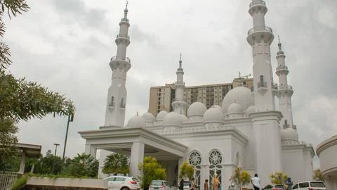 Great Mosque of At Thohir Stockfoto's