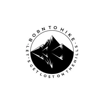 Great mountain logo vector illustration design Stock Illustration