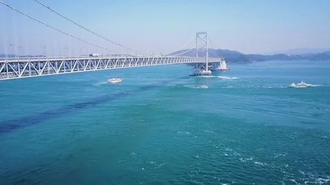 Great Naruto Bridge Vídeo Stock 82699194