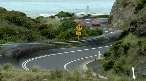 Great Ocean Road Australia HD. Video stock 44622553