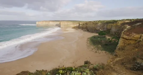 Great Ocean Road, Coastline Video stock 330093522