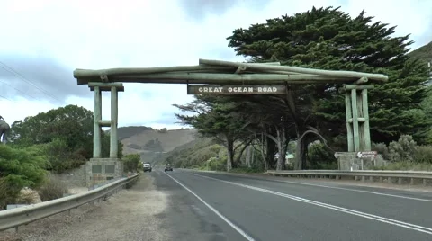 Great Ocean Road Stock Footage 49894489