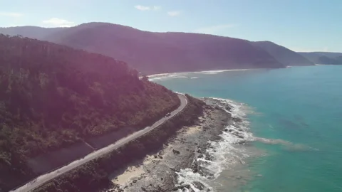 Great Ocean Road Stock Footage 154143299