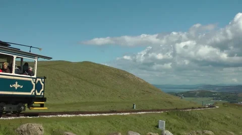 Great Orme Tramway Stock Footage 60631263