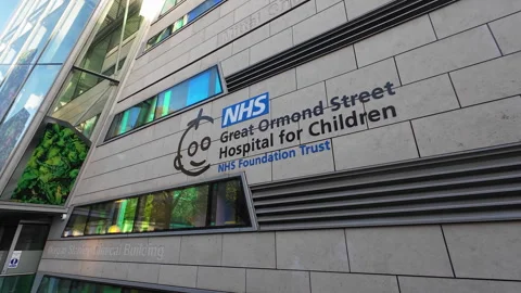 Great Ormond Street Hospital. Video stock 332986794