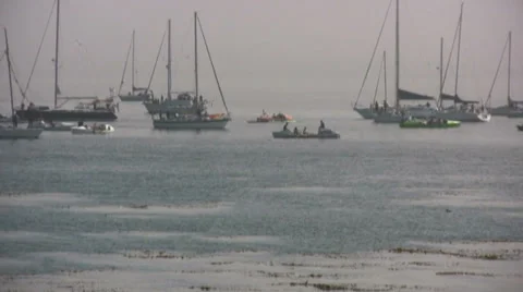 Great Pacific Race Stock Footage 39389568