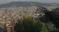 Great panoramic view of Barcelona 4k or 4k+ Resolution