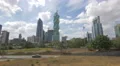Great panoramic view of Panama City with F&F Tower 4k or 4k+ Resolution