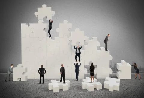 Great puzzle Stock Illustration