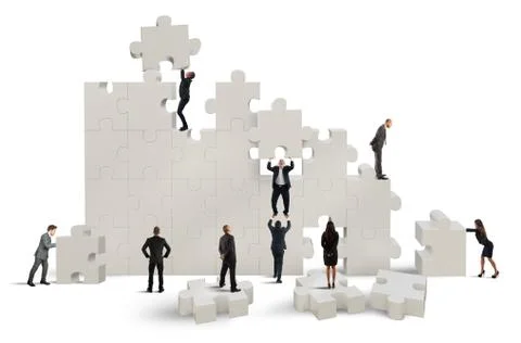 Great puzzle Stock Illustration