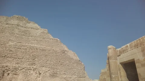 Great Pyramid of Djoser Stock Footage 127519828