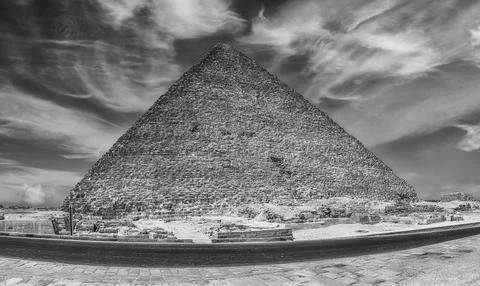The Great Pyramid of Giza, aka Pyramid of Cheops, Egypt Foto stock
