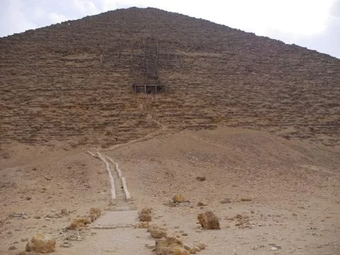 Great Pyramids of Giza Stock Photos