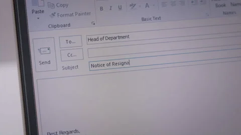 Great resignation talent workforce leave toxic workplace find new job. 스톡 동영상 234024231