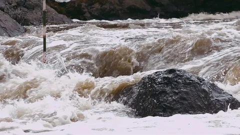 Great Roll on the River Video stock 91705461