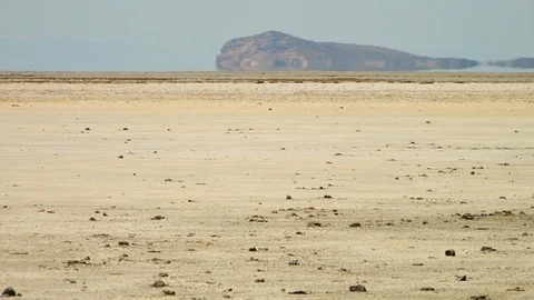 Great Salt Desert, Dash-e Kavir, Iran Stock Footage 100820711