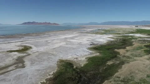 Great Salt Lake Stock Footage 200979471