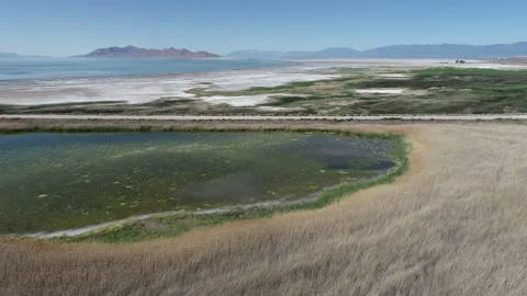 Great Salt Lake Stock Footage 200979689