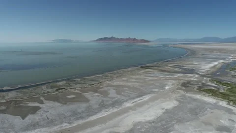 Great Salt Lake  Stock Footage 200979859