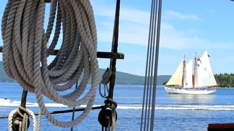 Great Schooner Race Stock Footage 172538142