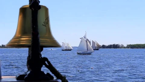 Great Schooner Race Stock Footage 172538375