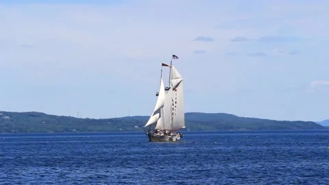 Great Schooner Race Stock Footage 172538411