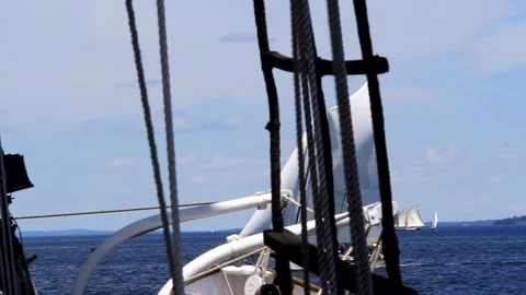 Great Schooner Race Stock Footage 172538445