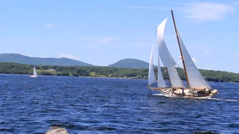 Great Schooner Race Stock Footage 172538467