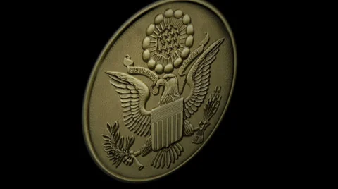 The Great Seal Front 2 Stock Footage 33240511