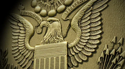 The Great Seal Front 3 Video stock 33246603