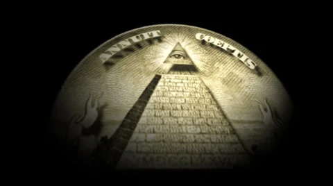 The Great Seal Obverse and Reverse Stock Footage 33239673