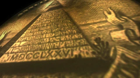 The Great Seal Reverse 1 Video stock 33236408