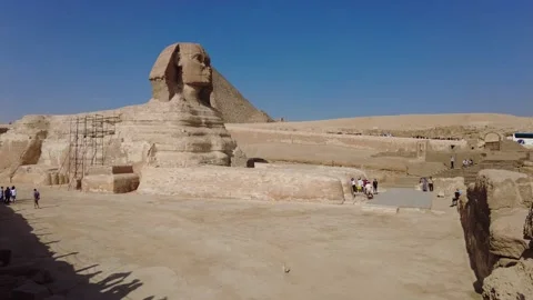 The Great Sphinx of Giza 2021 Stock Footage 217762402