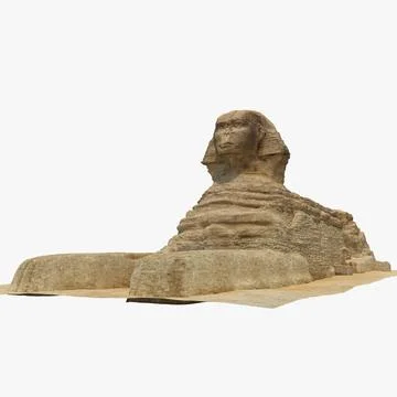 Great Sphinx of Giza 3D Model